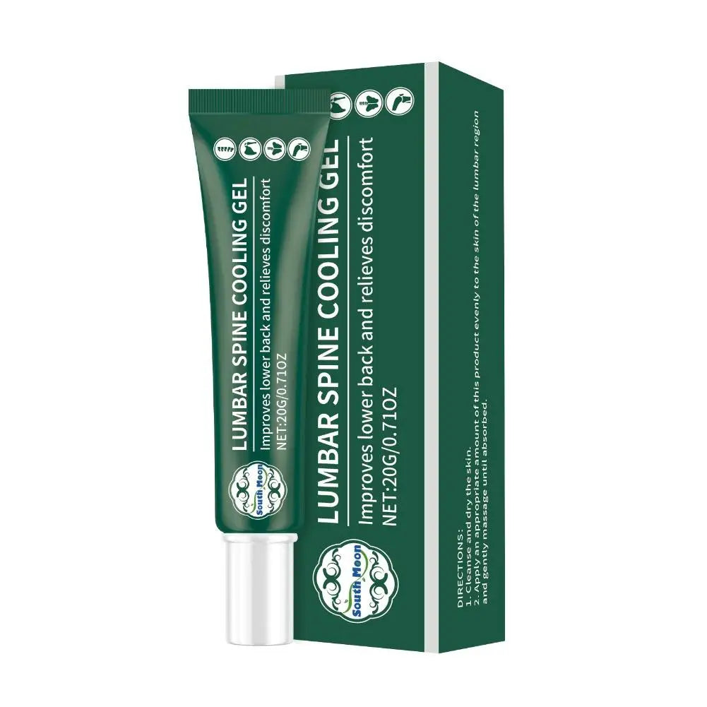 Lumbar Spine Cooling Gel Improve Lower Back Relieve Discomfort Gentle Comfortable Body Daily Maintenance Topical Application Gel
